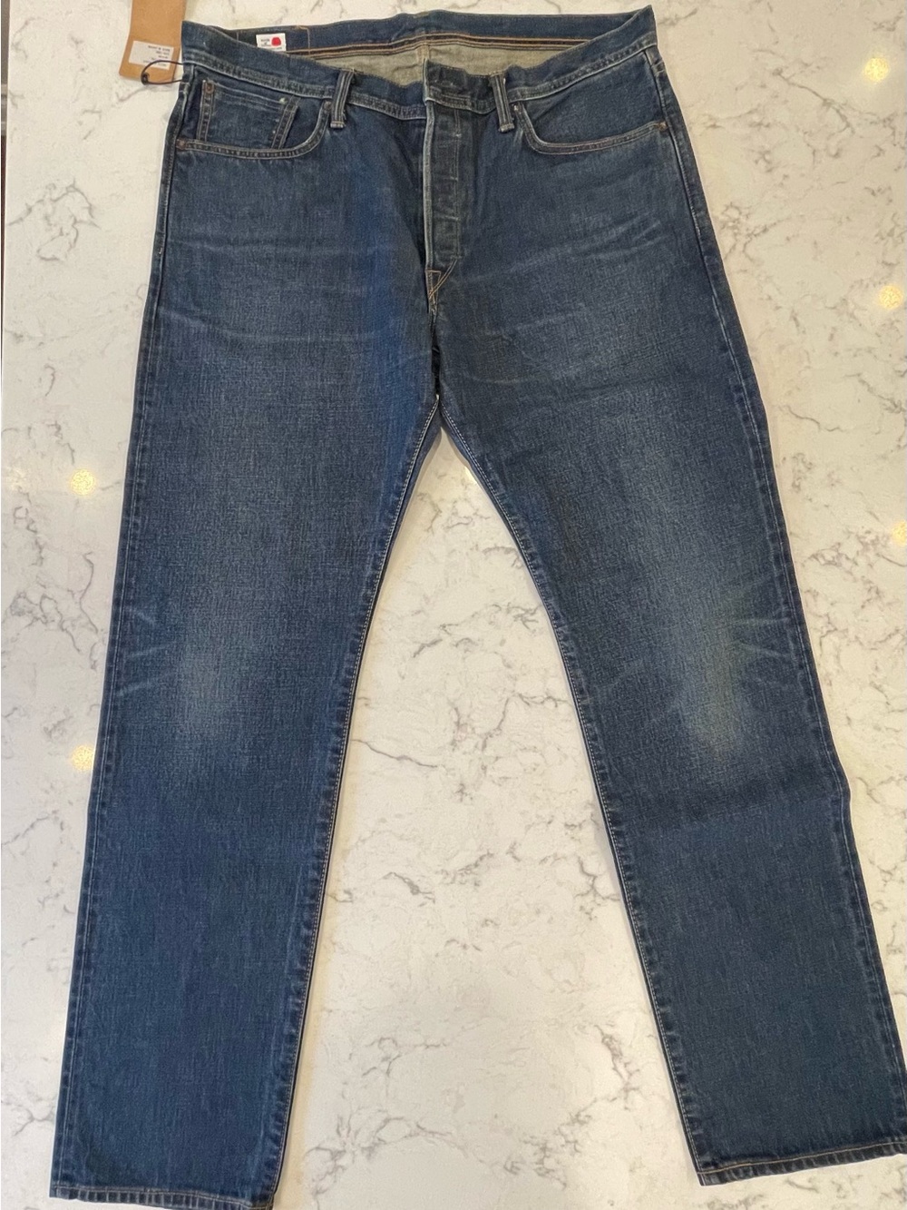 Edwin Blue Straight Jeans